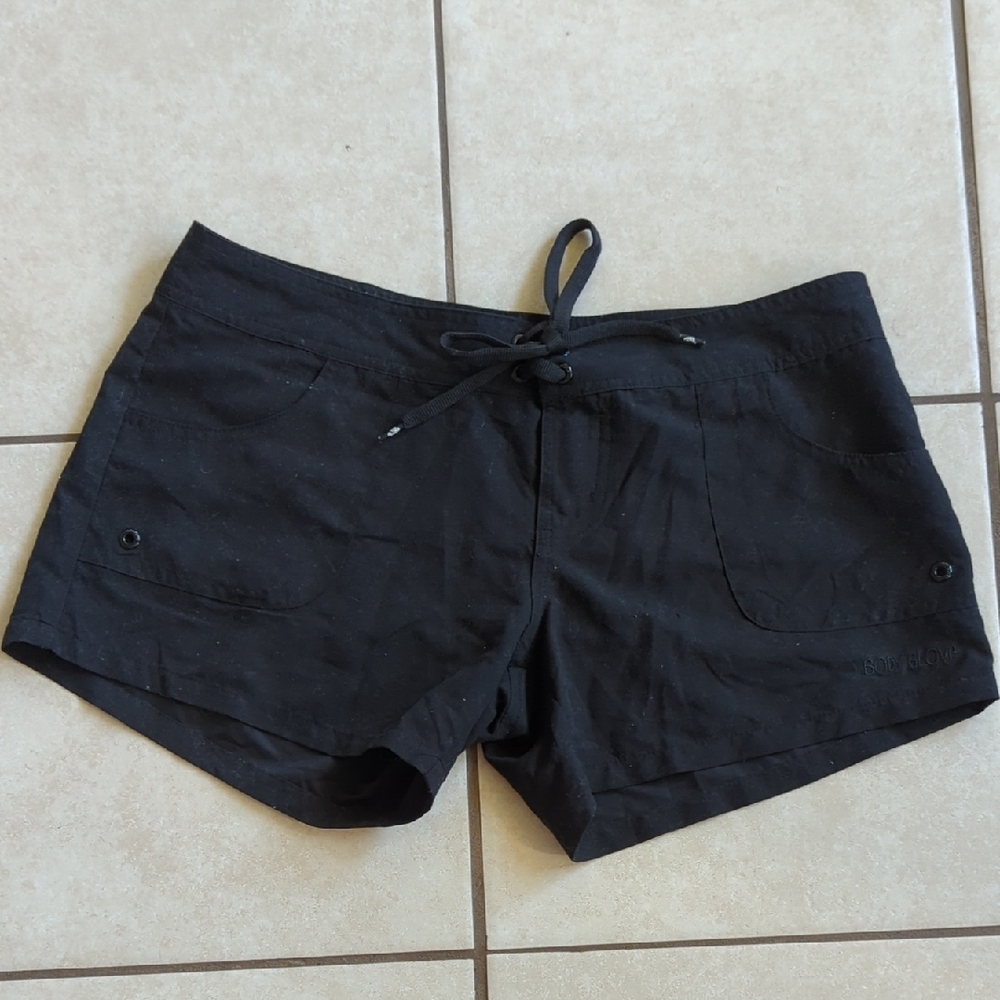 Body Glove Women’s Black Drawstring Boardshorts
